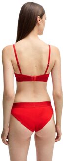 HUGO Dames/Dames Triangle BH (Rood) - L