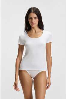 HUGO Dames Hugo 2-pack ondergoed T-Shirts in Wit - L