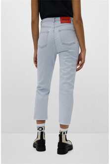 HUGO Dames Hugo Gayang High-Waisted Jeans in Lichtblauw