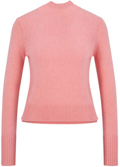 HUGO Dames/Kleding Wollen Trui Top (Roze)