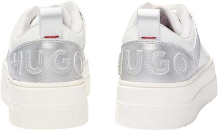 HUGO Dames Lyssa Platform Sneakers (Wit) - EU 38 / UK 5