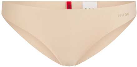 HUGO Damesslip Hugo Brazilian Laser Cut in Beige
