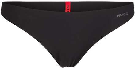 HUGO Damesslip Hugo Brazilian Laser Cut in Zwart