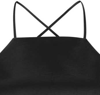 HUGO Damestop Hugo Cusuti-1 in Zwart - EU 34 / UK 6