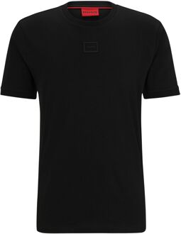 HUGO Diragolino Shirt Heren zwart - L