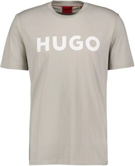 HUGO Dulivio Shirt Heren grijs - wit - L