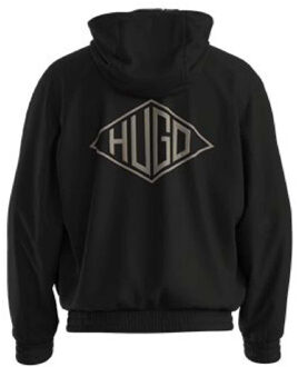 HUGO Heren Benji Windjack (Zwart) - M