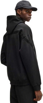 HUGO Heren Dagarito Relaxed Fit Hoodie (Zwart) - 2XL