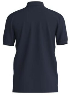 HUGO Heren Dereso Logo Slim Poloshirt (Blauw) - maat
