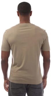 HUGO Heren Dero222 Logo T-Shirt (Bruin)