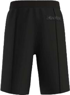 HUGO Heren Dilmos Pintuck Korte Broek (Zwart) - maat