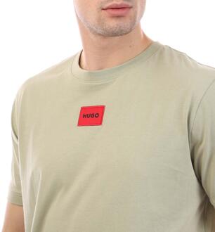 HUGO Heren Diragolino212 T-Shirt (Groen)