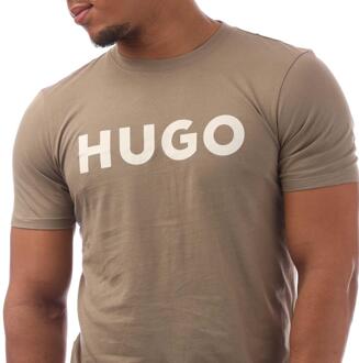 HUGO Heren Dulivio T-Shirt (Bruin) - L