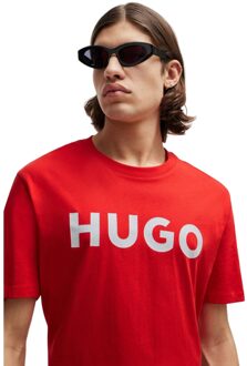 HUGO Heren Dulivio T-Shirt (Roze) - maat XS