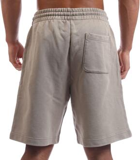 HUGO Heren Dupaly Katoenen Korte Broek (Bruin) - XS