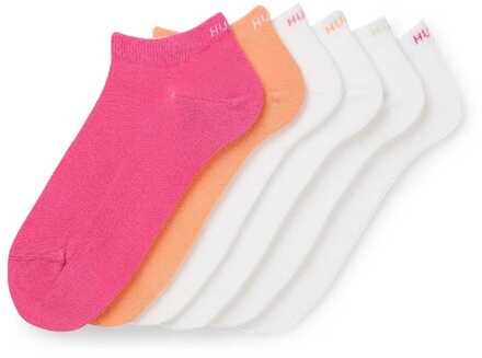 HUGO Heren Hugo 6-pack sokken in Multi kleur - maat Veelkleurig