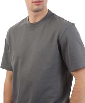 HUGO Heren Hugo Dapolino Logo Print T-shirt in Grijs - maat L