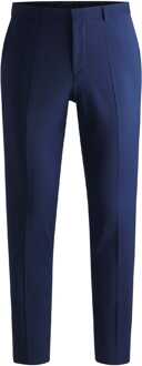 HUGO Heren Hugo GetlinM204X Slim-Fit Broek in Blauw - 34W/32L