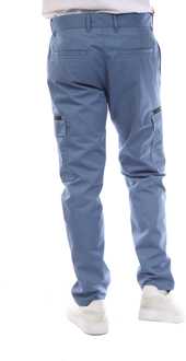 HUGO Heren Hugo Glian231D Broek in Blauw