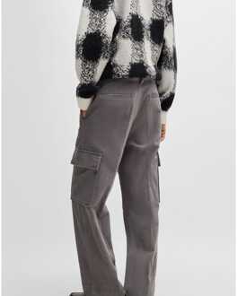 HUGO Heren Hugo Grady244 Cargos in Grijs