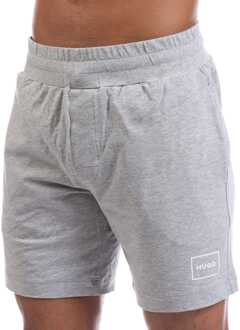 HUGO Heren Hugo Laze Lounge Shorts in Grijs - maat