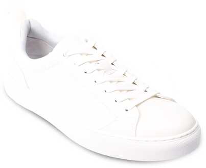 HUGO Heren Hugo Morrie Tonale Monogram Sportschoenen in Wit - maat