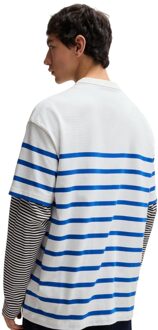 HUGO Heren Nolastripe Hond Logo T-Shirt (Wit)