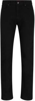 HUGO Heren Stretch Slim Jeans (Zwart)