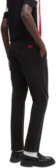 HUGO Heren Tapered Chinos (Zwart)