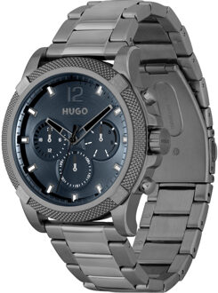 HUGO Herenhorloge Kwarts Zwart - One Size