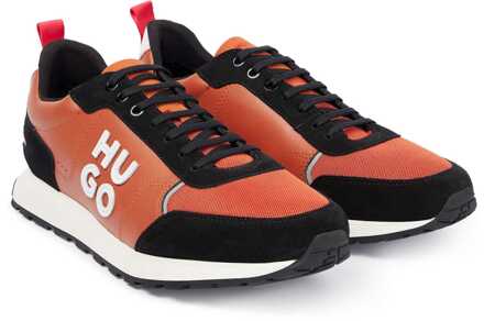 HUGO Icelin hardlooptrainers voor heren in oranje