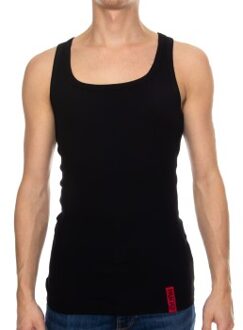 HUGO Idol Tank Top * Actie * Zwart,Wit - Small
