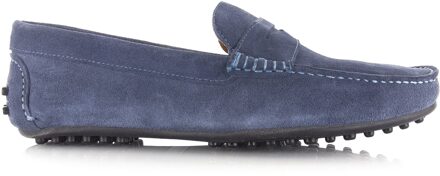 Hugo jeans suède loafers loafers heren Blauw - 40