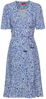 HUGO Kerbati-1 Jurk voor dames in Multi kleur Veelkleurig