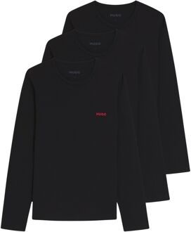 HUGO LS Crew Shirts Heren (3-pack) - XXL