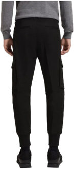 HUGO Mann Glavin241 Slim Cargo Broek (Zwart) - 30N