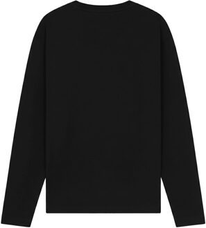 HUGO Mannen Laze Lange Mouwen T-Shirt (Zwart) - XL