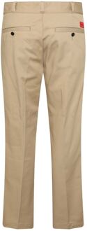 HUGO Men's Hugo Dexter234 Trousers in Beige - 36W/32L