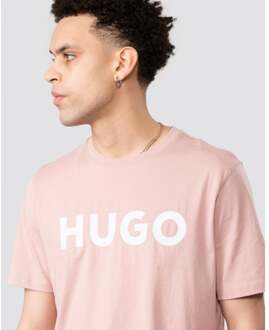 HUGO Men's Hugo Dulivio T-Shirt in Black Zwart - M