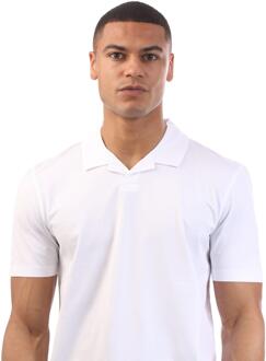 HUGO Mens Dimerspolo Poloshirt (Wit) - maat