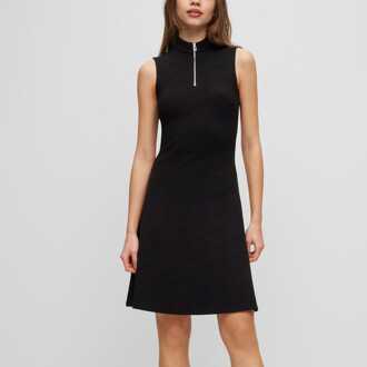 HUGO Nessira Jurk in Zwart voor dames