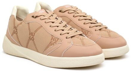 HUGO Riven Tenn Sneakers - maat EU 40.5 / UK 7 Naturel