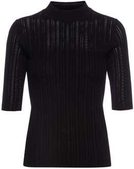 HUGO Shomania Trui voor dames in zwart - maat EU 38 / UK 10