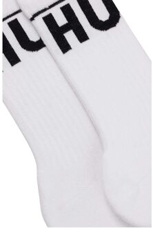 HUGO Sokken met herenlogo (Set van 2) (Wit) - EU 39 - 41