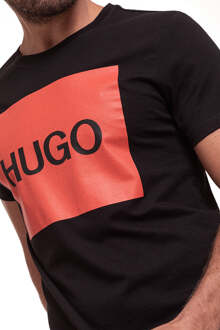 HUGO T-shirts Dulive222 Zwart - L
