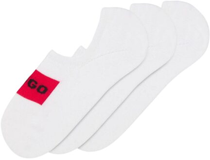 HUGO Unisex Volwassen Sokken (Pakket van 3) (Wit) - 5-6.5 (UK Shoe)
