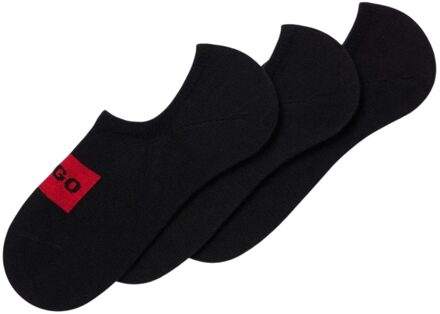 HUGO Unisex Volwassen Sokken (Pakket van 3) (Zwart) - 5-6.5 (UK Shoe)