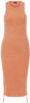 HUGO Women's Hugo Nerana Dress in Orange Oranje - EU 34 / UK 6