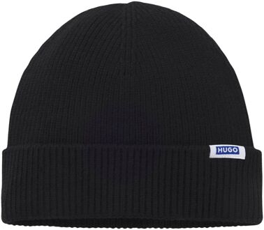 HUGO Xiav Beanie Heren - 1 SIZE