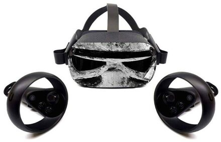 Huid Decals Verwijderbare Breng Beschermende Vr Headset Sticker Voor Oculus-Quest 40JB zwart